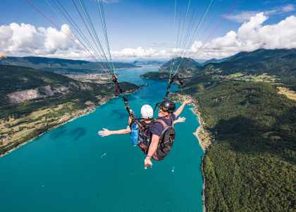 parapente annecy