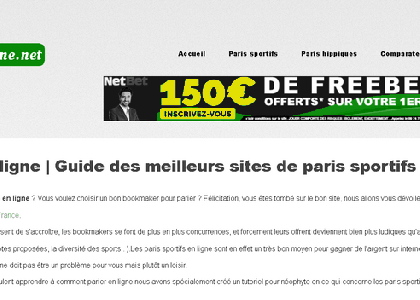 Le guide parierenligne.net