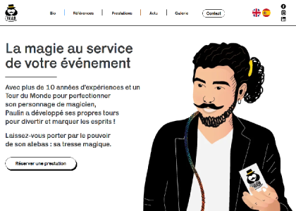 Paulin et sa Tresse Magique - Magicien à Lyon