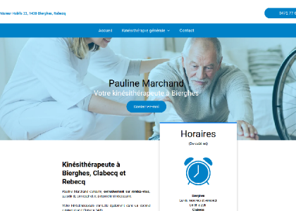 Pauline Marchand - Kinésithérapeute à Rebecq