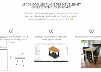 plans meubles sur mesure