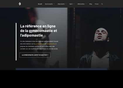 Gynecomastie : le portail de la gynécomastie en ligne