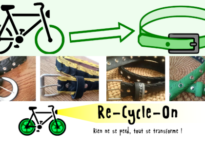 Re-Cycle-On : upcyclage de pièces de vélo