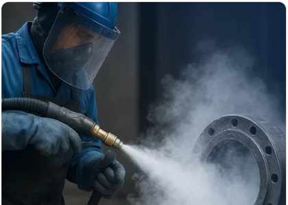 Sablage et nettoyage par Cryogénie à Nice