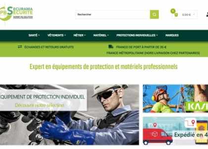 site Sécurama PB Sécurité