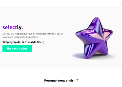 Selectly - sélection des meilleures entreprises