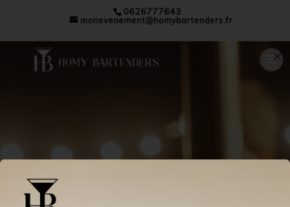 vignette Barman à Domicile Homy Bartenders - Bar à