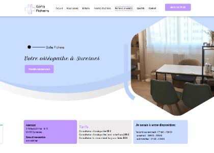 Sofia Fichera - Ostéopathe pour femme enceintes à Suresnes
