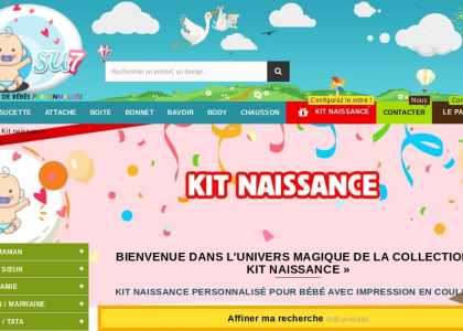 Tétine personnalisée et article de bébé