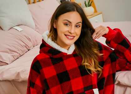 Vente de sweat plaid en ligne