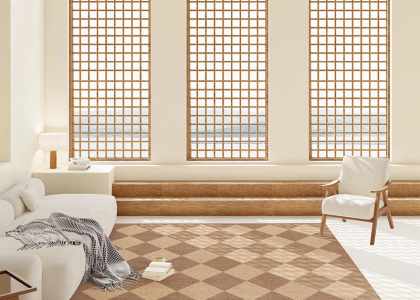 Tapis Damier
