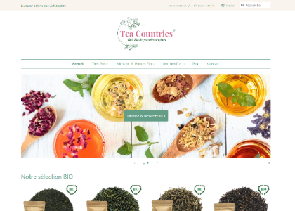 Tea Countries - Thés bio de grandes origines