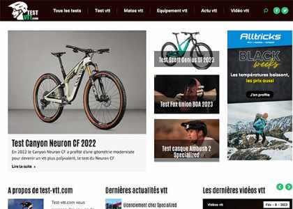 Test vtt et actualités