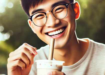 amateur de bubble tea