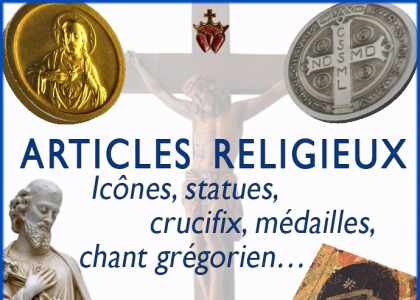 Articles religieux et produits monastiques