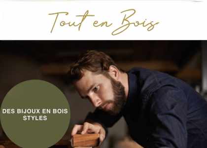 tout en bois bague en bois et bijoux en bois