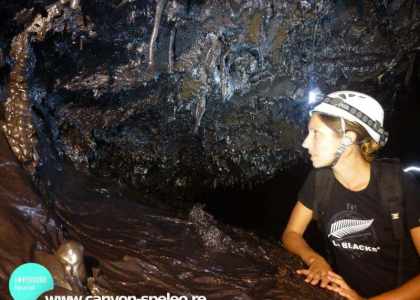 Visite de tunnel de lave Réunion