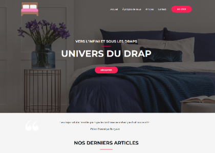 UNIVERS DU DRAP