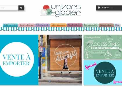 univers du glacier fournisseur accessoires glacier