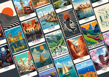 VintyArty : Affiche de voyage, cadeaux personnalisé et décoration intérieure originale  