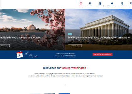 Visiting Washington, visiter la capitale des États-Unis