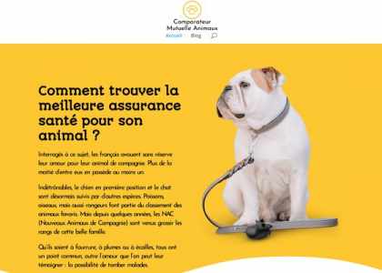 Comparateur Mutuelle Animaux