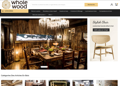 Whole Wood, le bois sous toutes les formes