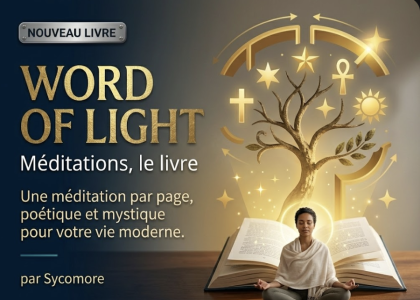 Words of Light — livre de méditations bibliques par Sycomore