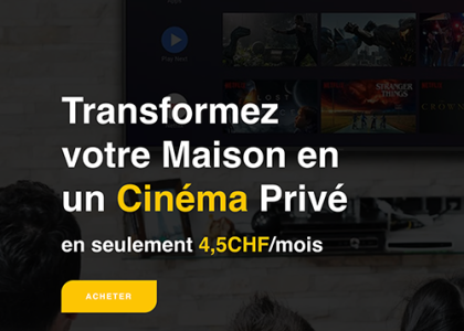 Meilleur abonnement IPTV en Suisse