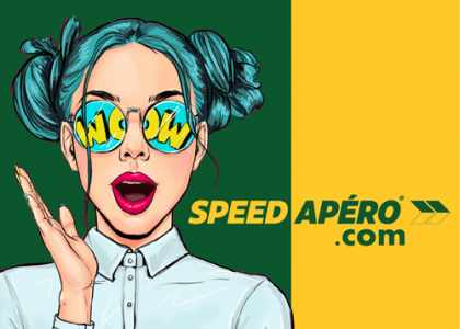 Logo speedapero spécialiste de la livraison d'apéro à domicile
