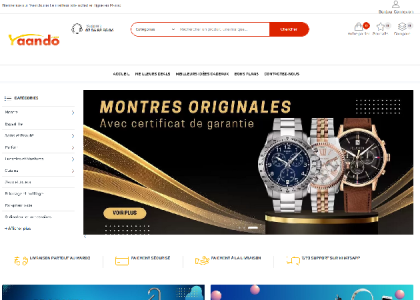 Yaando site achat en ligne