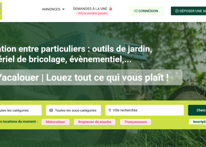 location outils et équipements